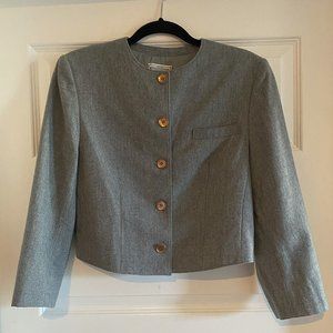 Pendleton Cropped Grey wool jacket